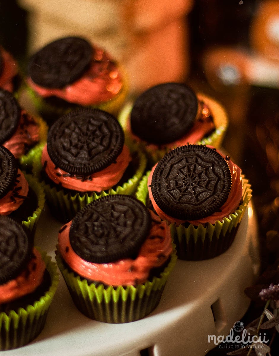 cupcakes de halloween detaliu