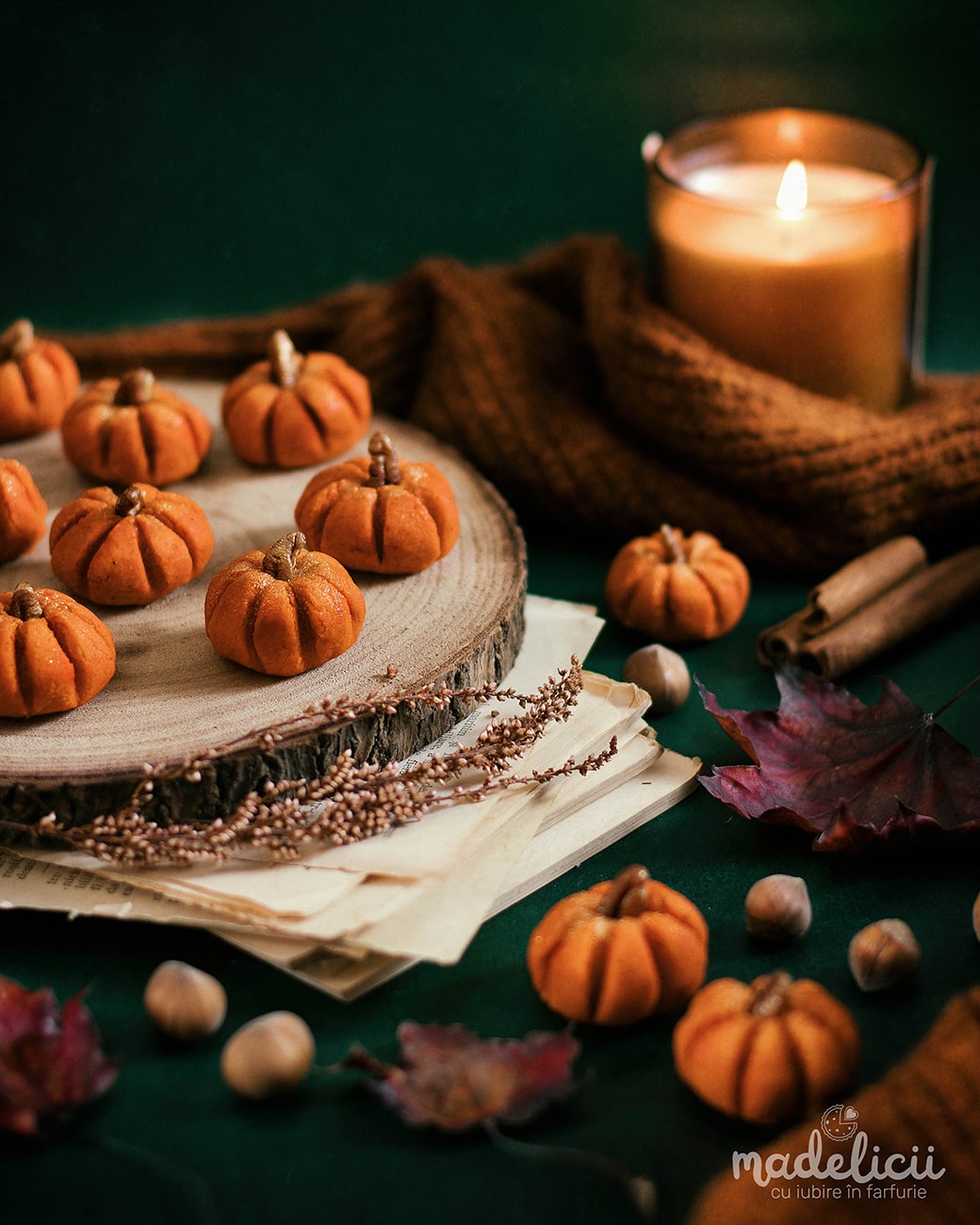 prajituri de halloween dovleci aromati