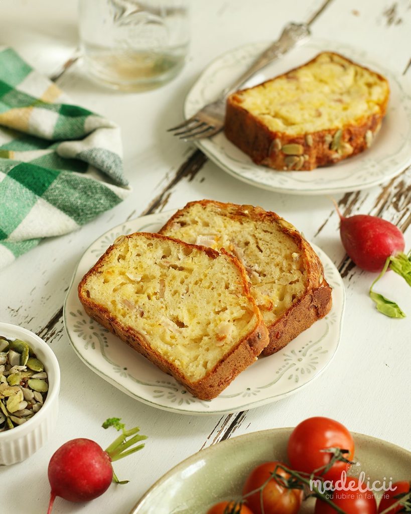 Chec aperitiv cu sunca si cascaval