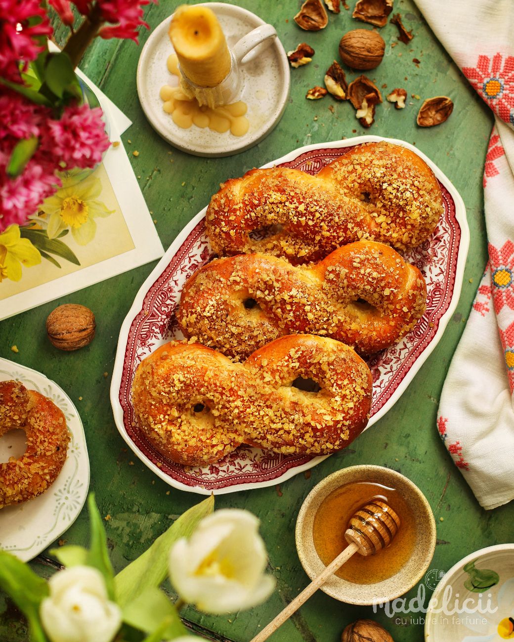 Mucenici moldovenesti, pufosi si insiropati