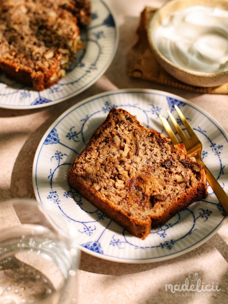 Banana bread fara zahar adaugat